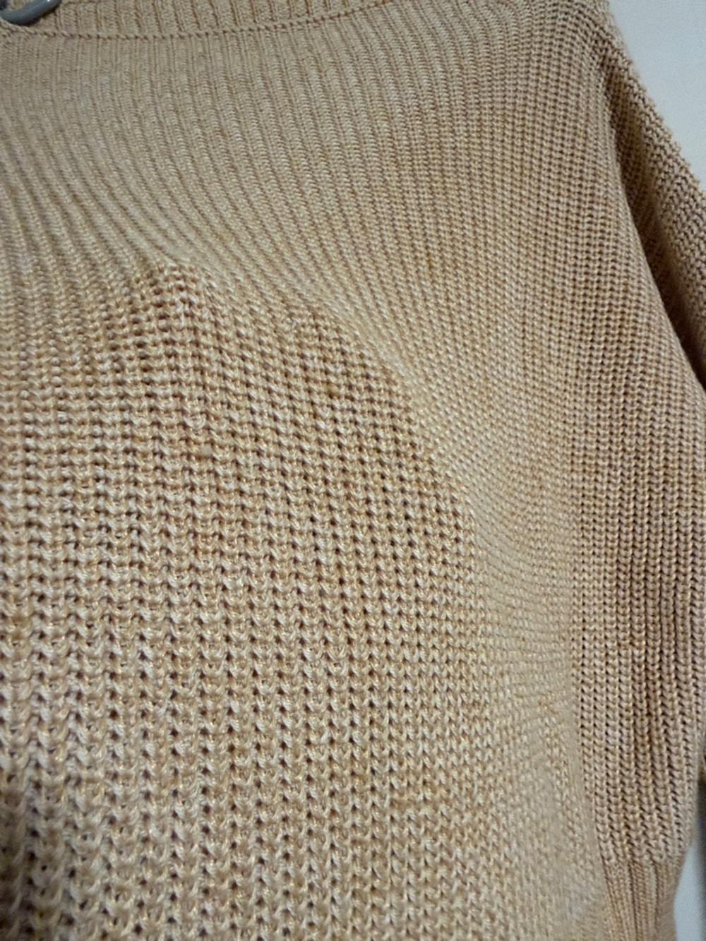 J. Crew Ribbed funnelneck sweater in linen-cotton blend crop size Small - Picture 8 of 8